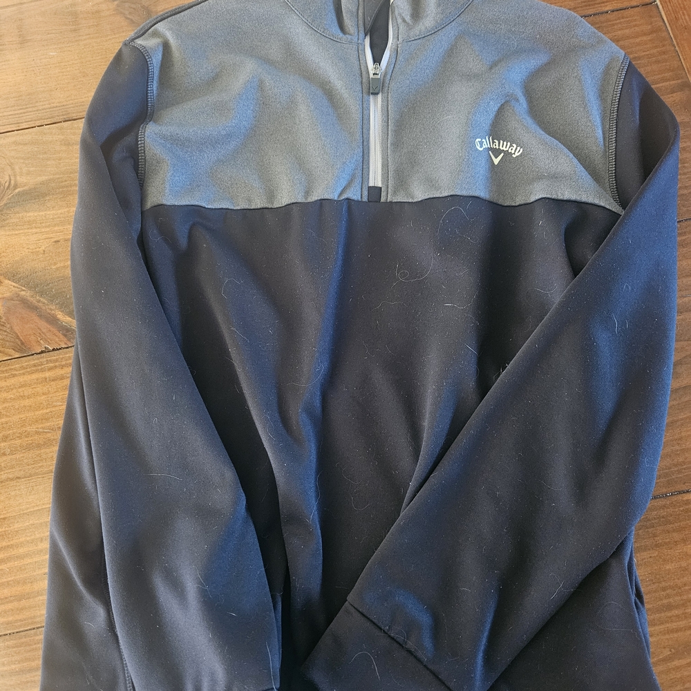 Callaway Black Quarter-Zip Pullover